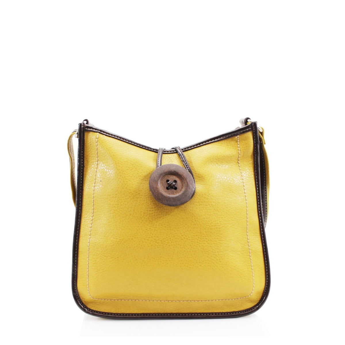 LONI Women's Faux Patent Leather Crossbody Shoulder Bag - Medium Zip-Top Bag With Adjustable Strap - View #8