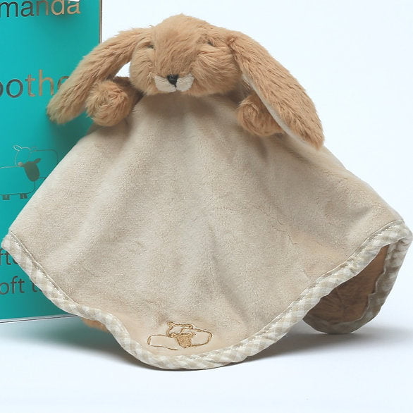 Jomanda Brown Bunny Finger Puppet Soother - Hothouse