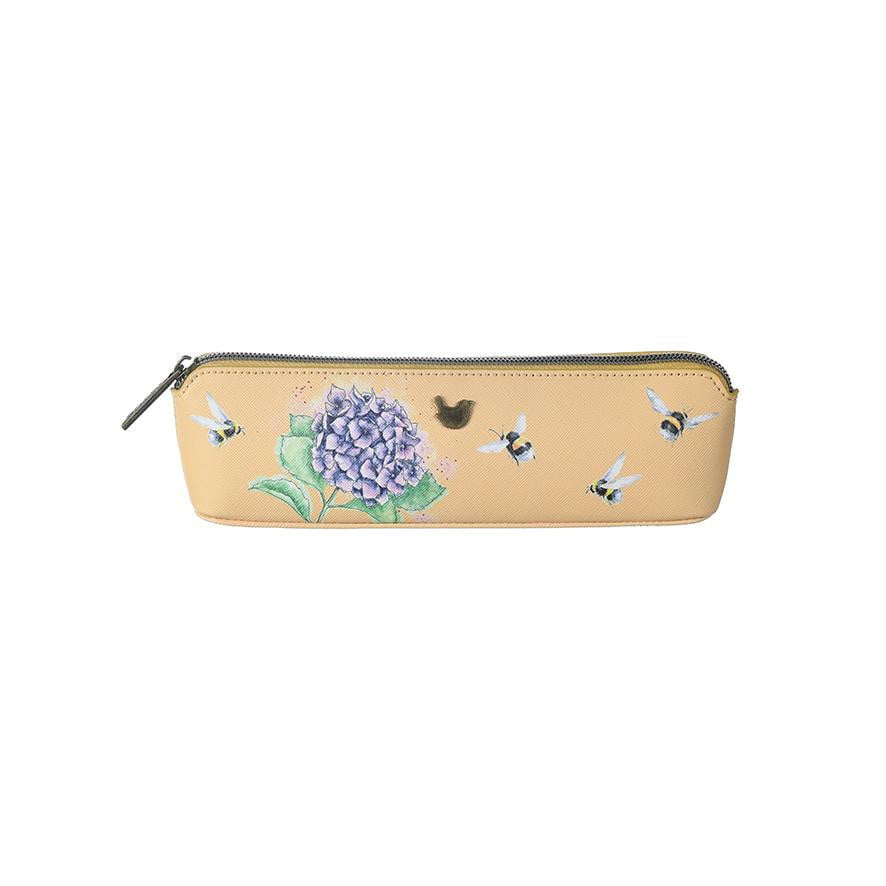 Wrendale Designs - 'Flight of the Bumblebee' Brush Bag/ Pencil Case - Hothouse
