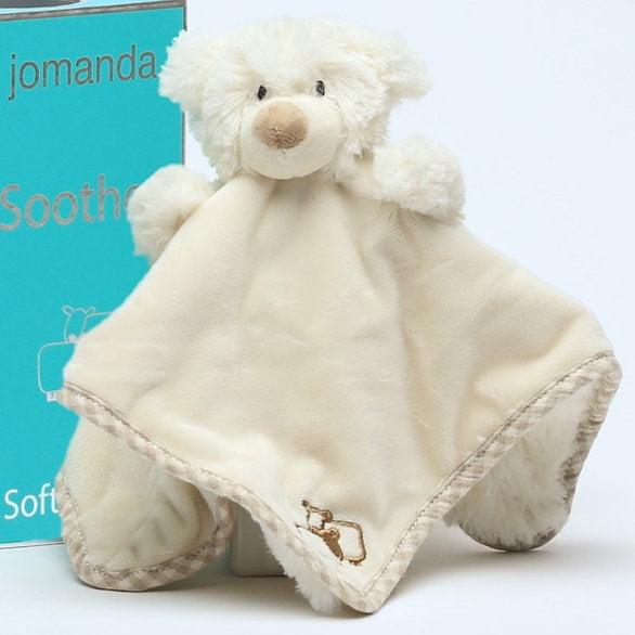 Jomanda Cream Bear Finger Puppet Soother - Hothouse