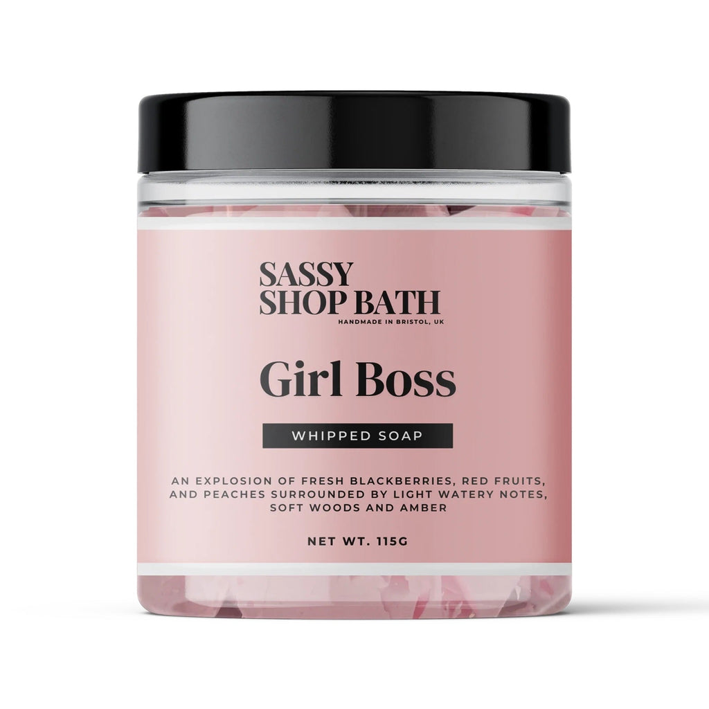 Sassy Shop Bath Whipped Soap - Girl Boss