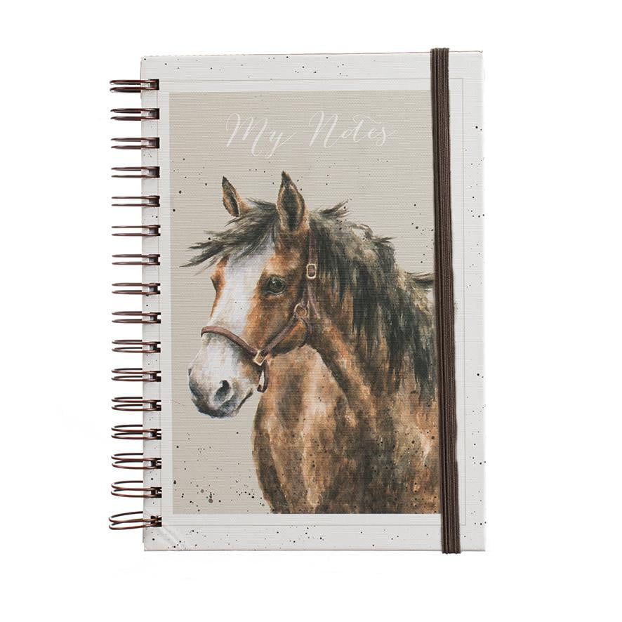 Wrendale Designs 'Spirit' Horse A5 Spiral Notebook - Hothouse