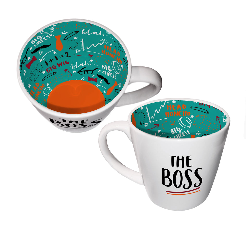 'The Boss' Ceramic Inside Out Mug - Hothouse