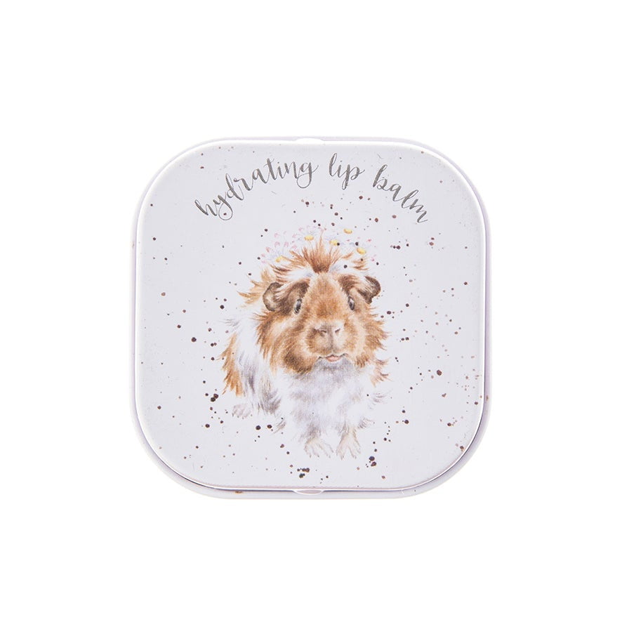 Wrendale Designs - 'Grinny Pig' Guinea Pig Lip Balm Tin - Hothouse