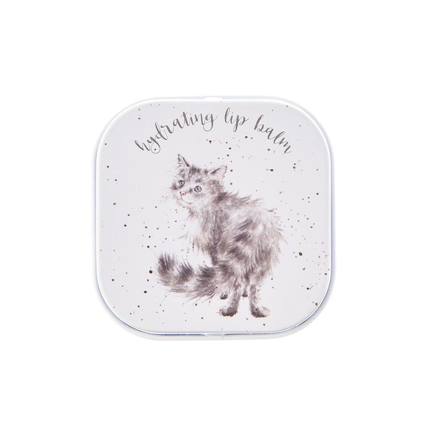 Wrendale Designs - 'Glamour Puss' Cat Lip Balm Tin - Hothouse