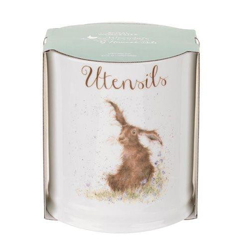 Wrendale Designs Hare Ceramic Utensils Jar - Hothouse