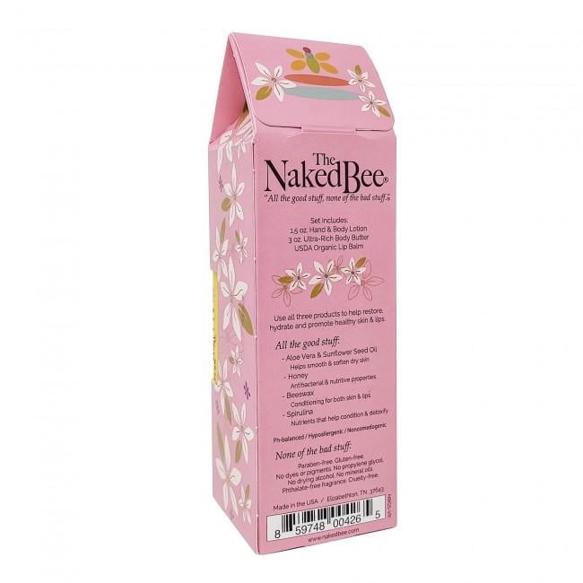 The Naked Bee - Vanilla, Rose & Honey Gift Collection - 3 Piece Gift Set - Hothouse