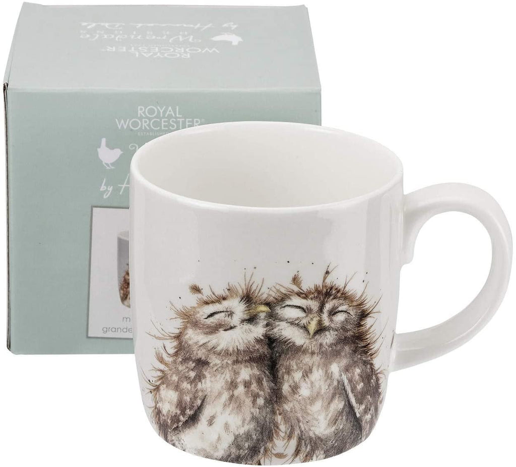 Wrendale Designs - 'Birds of a Feather' Owl Mug (Large) - Hothouse