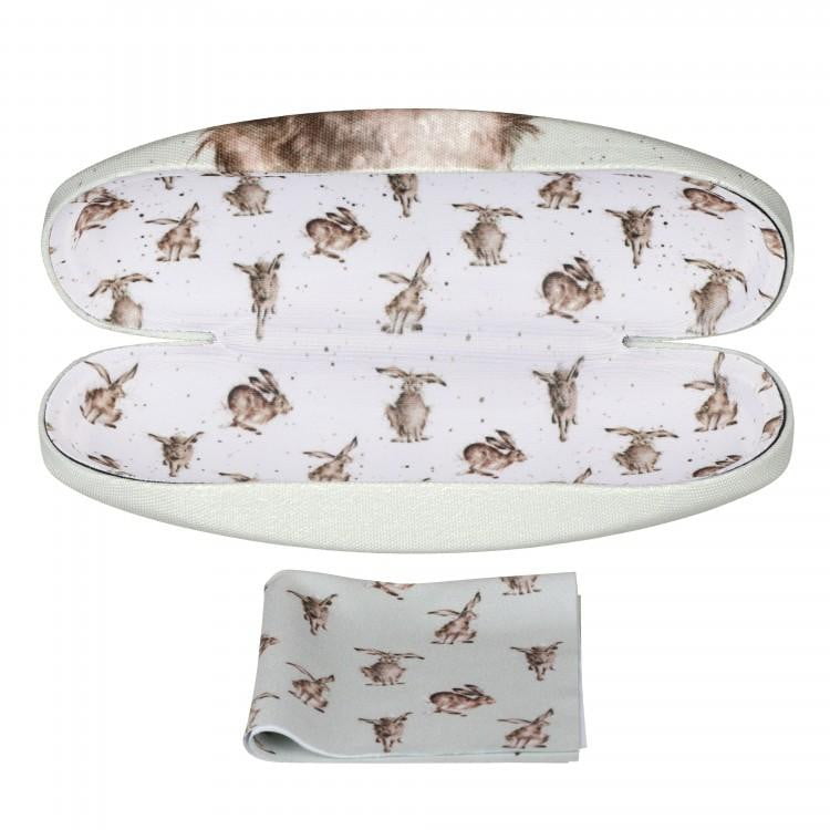 Wrendale Designs 'Hare-Brained' Hare Glasses Case - Hothouse