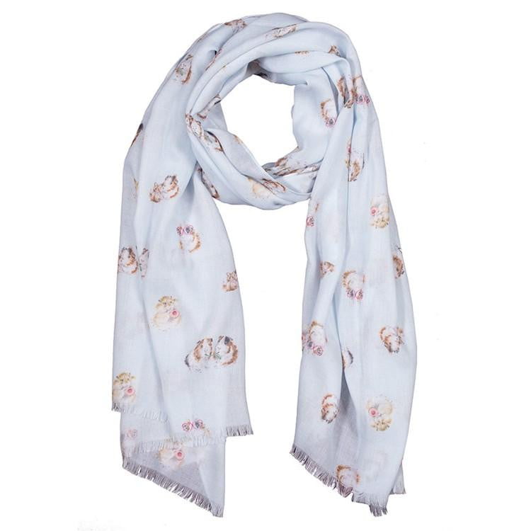 Wrendale Designs - 'Lettuce be Friends' Guinea Pig Scarf - Hothouse