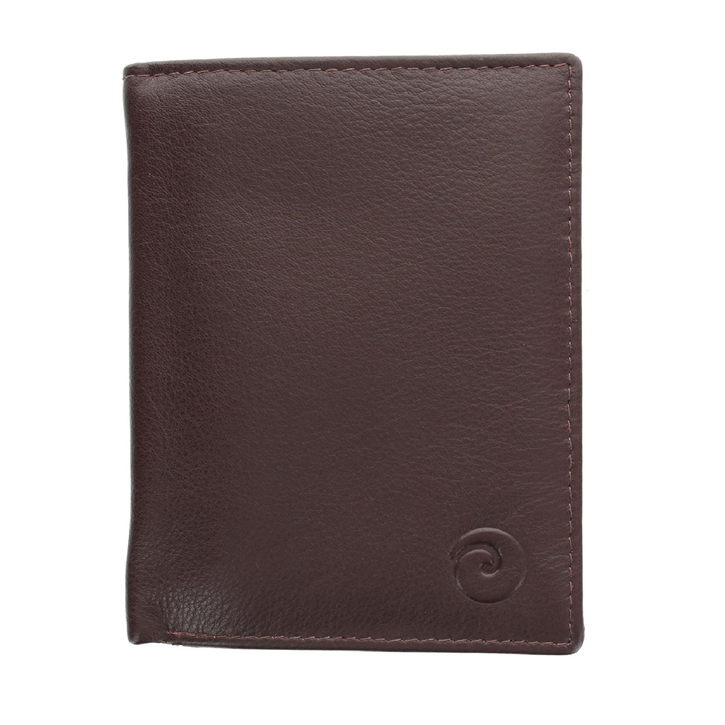 Mala Leather Men's Brown Bi-Fold Wallet with RFID 111_5