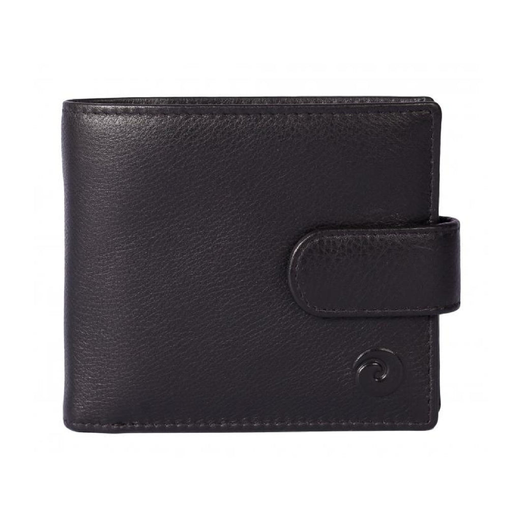 Mala Leather Men's Black Wallet with RFID Protection 186_5