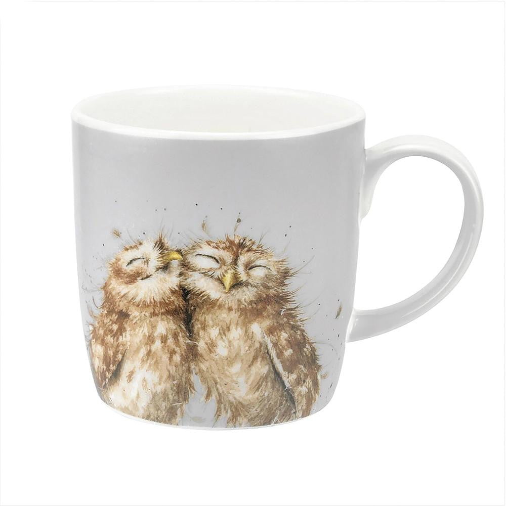 Wrendale Designs - 'Birds of a Feather' Owl Mug (Large) - Hothouse