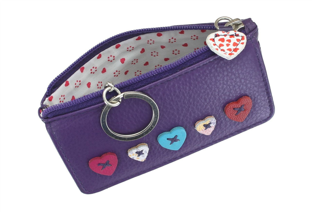 Mala Leather Lucy Coin Purse RFID (468-30) - available in various colours - Hothouse