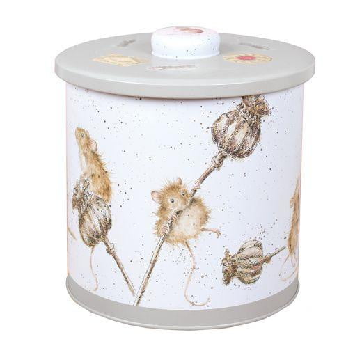 Wrendale Designs - Country Mice Biscuit Barrel (BT002) - Hothouse Worcester