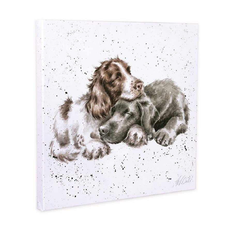 Wrendale 'Growing Old Together' Dog Canvas Print - Hothouse