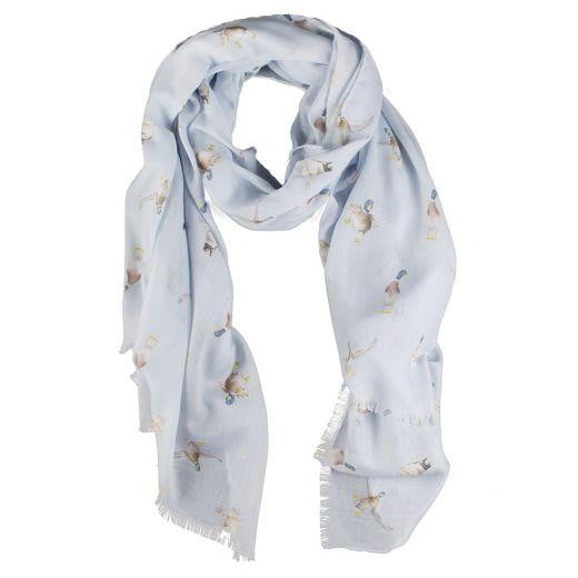 Wrendale Designs 'A Waddle and a Quack' Duck Scarf - Hothouse