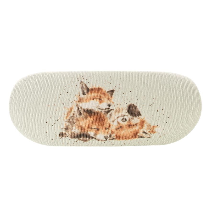 Wrendale Designs 'The Afternoon Nap' Foxes Glasses Case - Hothouse