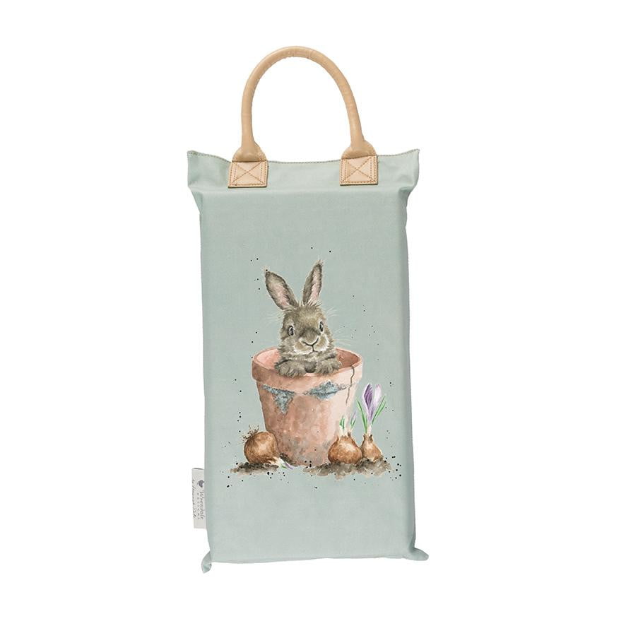 Wrendale Designs 'The Flower Pot' Rabbit Garden Kneeler - Hothouse