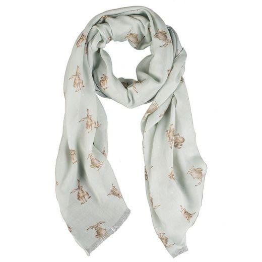 Wrendale Designs - Leaping Hare Scarf - Hothouse