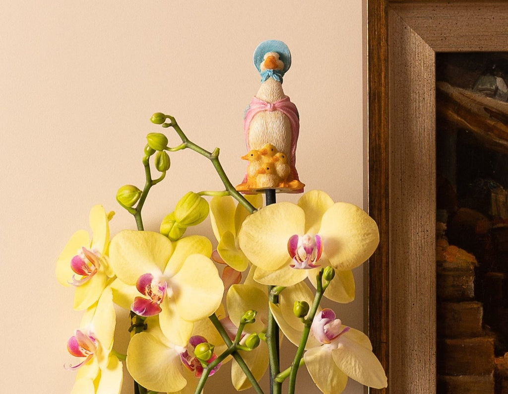 Beatrix Potter Jemima Puddle-Duck Stake Topper Cane Companion Ornament - Hothouse
