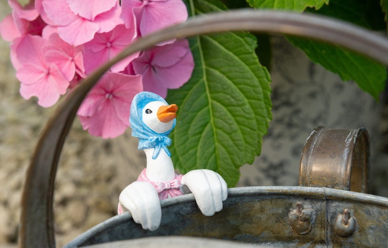 Beatrix Potter - Jemima Puddle-Duck Plant Pot Hanging Ornament - Hothouse