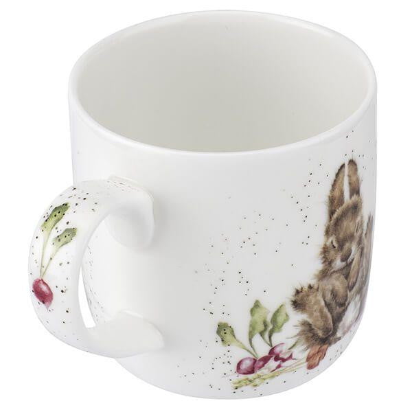 Wrendale Designs 'Grow Your Own' Rabbit Mug - Hothouse