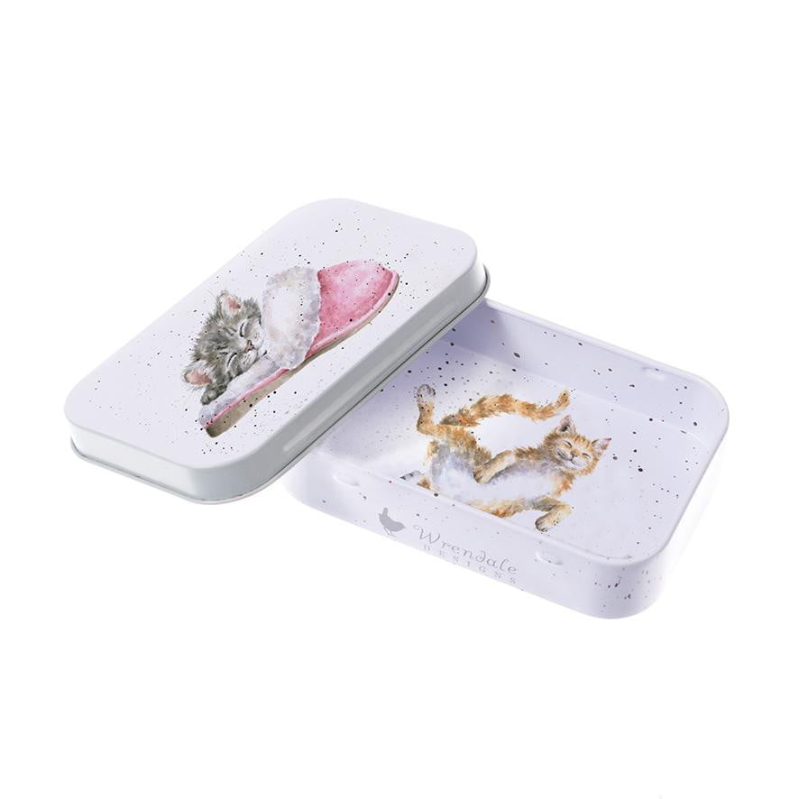 Wrendale Designs 'The Snuggle is Real' Cats Keepsake Mini Gift Tin - Hothouse