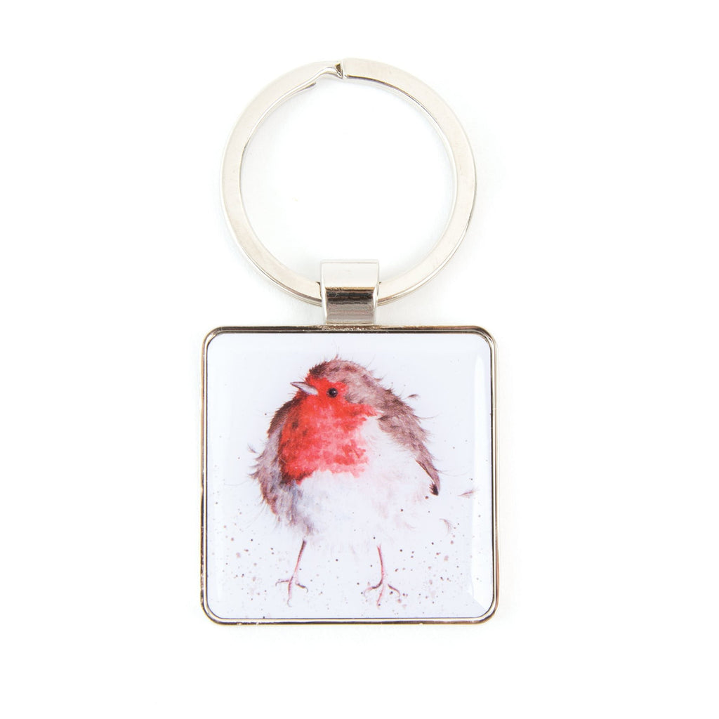 Wrendale Designs - The Jolly Robin Keyring - Hothouse