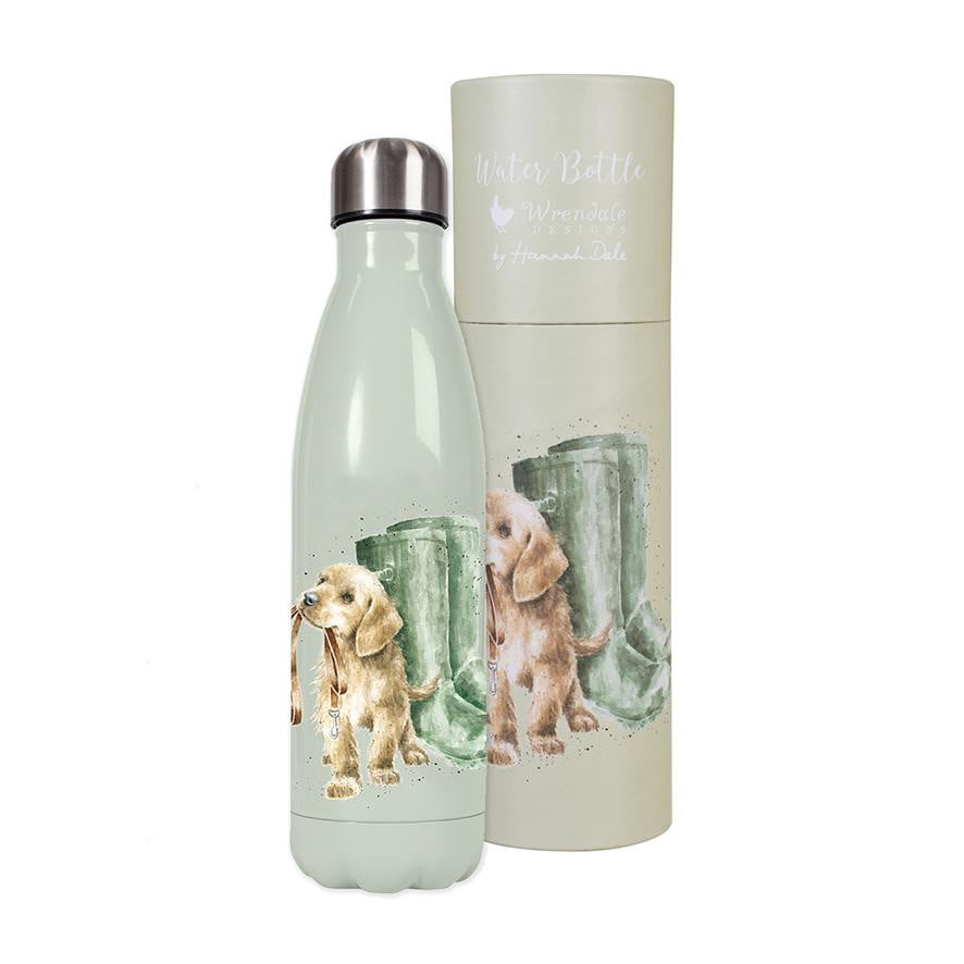 Wrendale Designs 'Hopeful' Labrador Water Bottle (500ml) - Hothouse