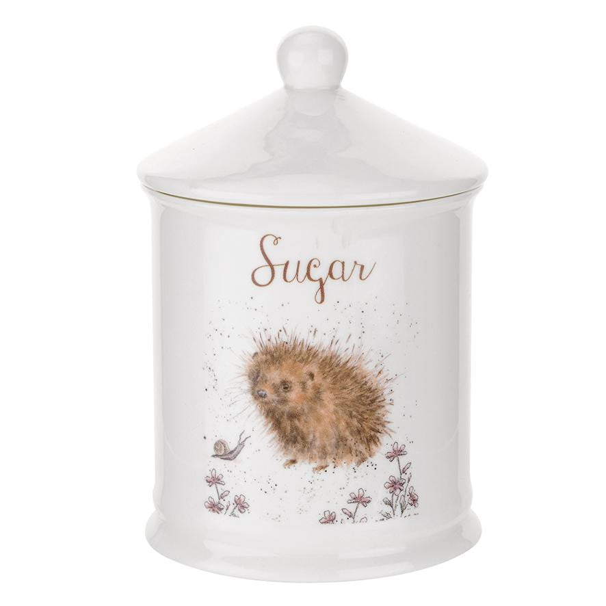 Wrendale Designs 'Prickly Encounter' Hedgehog Bone China Sugar Canister - Hothouse
