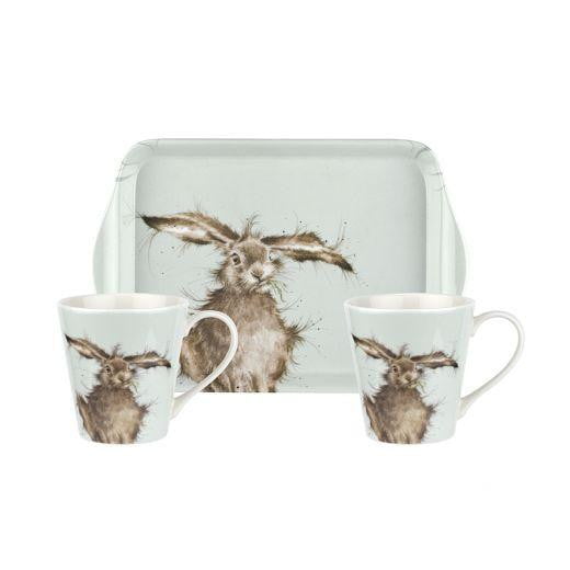 Wrendale Designs Hare Mug & Tray Set - Hothouse
