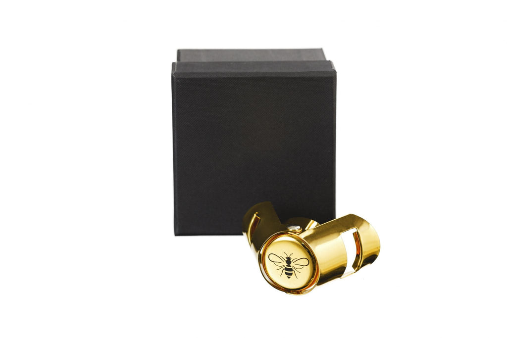 The Just Slate Company - Gold Bee Champagne/Prosecco Stopper - Hothouse
