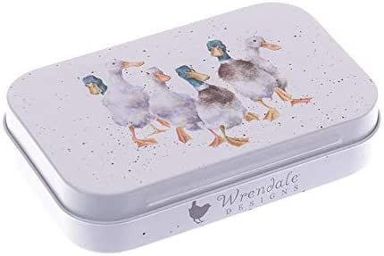 Wrendale Designs 'Quackers' Ducks Keepsake Mini Gift Tin - Hothouse