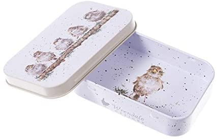 Wrendale Designs 'Chirpy Chaps' Sparrows Keepsake Mini Gift Tin - Hothouse
