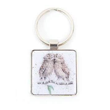 Wrendale Designs - 'Birds of a Feather' Owl Keyring - Hothouse