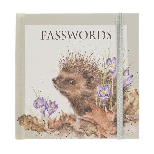 Wrendale Designs Hedgehog Passwords Book - Hothouse