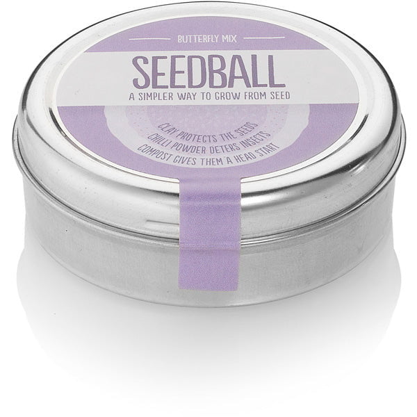 Seedball - Butterfly Mix Wildflower Seeds Tin - Hothouse