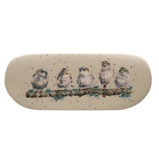 Wrendale 'Chirpy Chaps' Sparrows Glasses Case - Hothouse