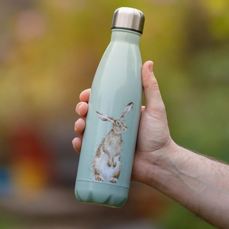 Wrendale Designs - 'Hare and the Bee' Hare Water Bottle - Hothouse