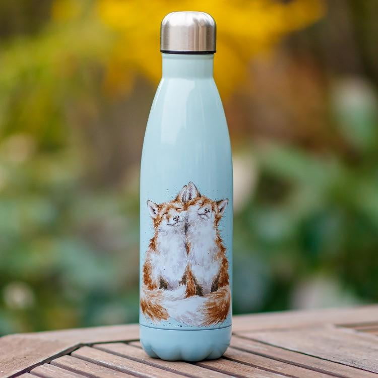 Wrendale Designs - 'Contentment' Fox Water Bottle - Hothouse
